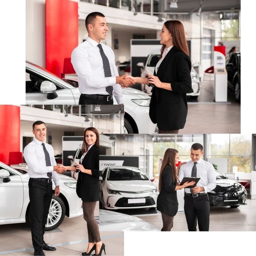 car sell collage